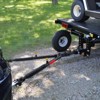 VEVOR Tow Bar, 7500 lbs Towing Capacity with Ropes, Powder-Coating Alloy Steel Bumper-Mounted Universal Towing Bar, Black - 2 of 4