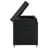 AZL1 Life Concept Utility Storage Bins Outdoor Deck Box with Wheels, for Patio Furniture, Pool Storage and Garden Tools, Black, 58.7"*27.6"*33.5" - 4 of 4
