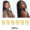 Unique Bargains Hollow Hair Cuffs Dreadlock 30 Pcs - 3 of 4