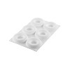Silikomart Promise 65 Silicone Mold with 6 Cavities, Each 3.34 Inch Diameter x 0.78 Inch High - 2 of 3