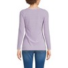 Lands' End Women's Long Sleeve Lightweight Jersey Scoop Neck T-Shirt - 2 of 3