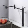 WOWOW Deck Mounted Pot Filler with Double Handle - 2 of 4