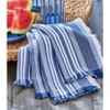 tag Azure Stripe Napkin, Set of 4 - 2 of 2