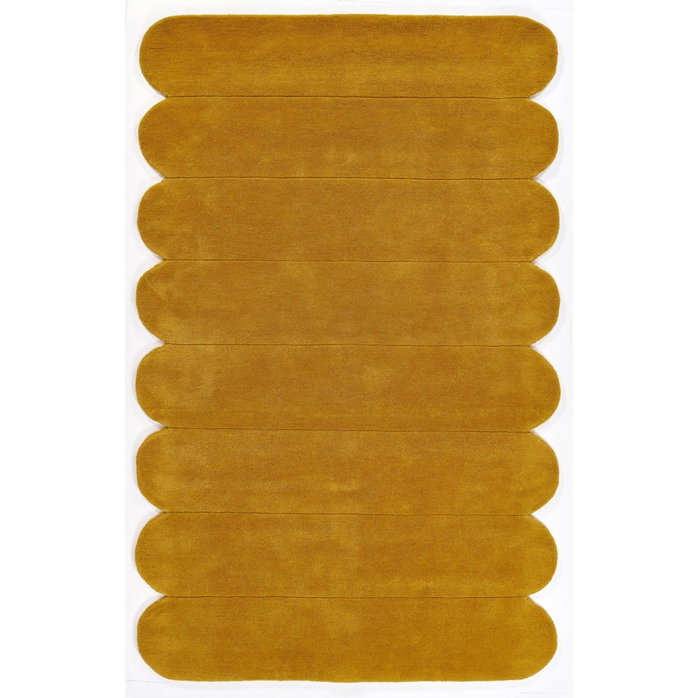 Momeni Contemporary Runner Area Rug  Tumeric  2ft 6in x 8ft  Runner