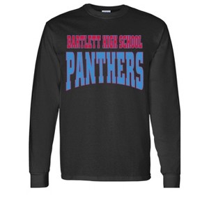 Adult Bartlett High School Panthers Name Essential Long Sleeve T-Shirt ...