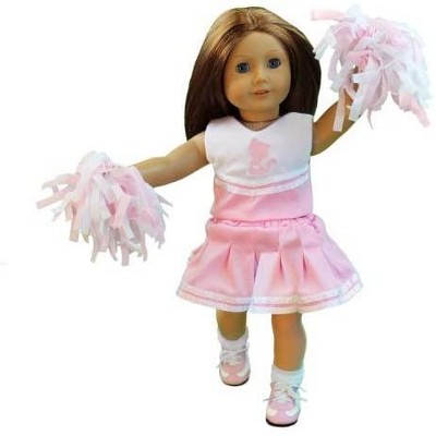 Dress Along Dolly Cheerleader Outfit for American Girl Doll