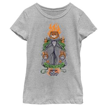 Girl's The Nightmare Before Christmas Long Live the Pumpkin King T-Shirt
