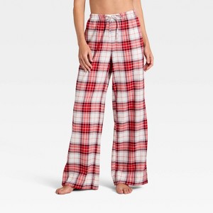 Women's Flannel Pajama Pants - Auden™ - 1 of 3