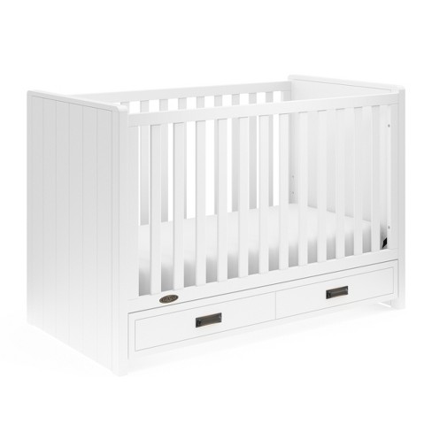 Graco Cottage 3 In 1 Convertible Crib With Drawer Target