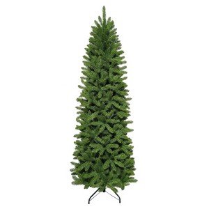 Puleo 7' Artificial Washington Fir Pencil Tree - 1 of 4
