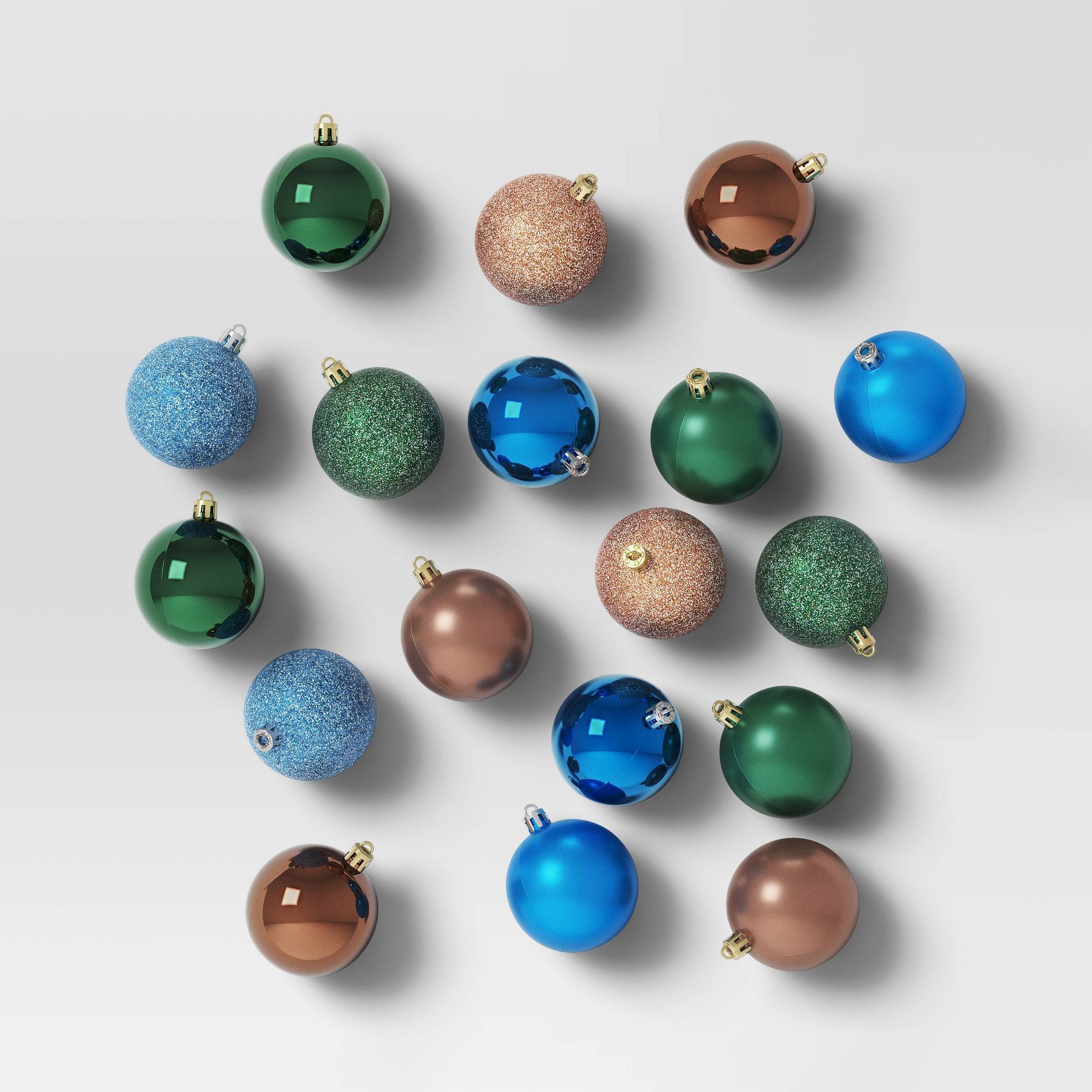 50ct Christmas Tree Ornament Set - Wondershop™