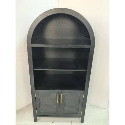 Arched Double Door Bookshelf