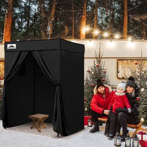 EAGLE PEAK Flex Compact 5x5 Pop-up Canopy Changing Room, Portable Privacy Dressing Room - 1 of 4