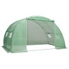 vidaXL Greenhouse 86.1 ft 6.6 ft.x13.1 ft.x6.6 ft. - 2 of 4