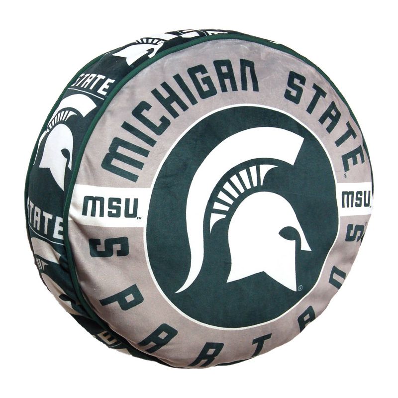 15&#34; NCAA Michigan State Spartans Cloud Pillow, 1 of 4