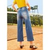 Luck of the Stylish Wide Leg Crop Jeans - 2 of 4
