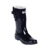 Forever Young Women's Mid-Calf Solid Color Rubber Rain Boots - 2 of 3