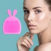 Unique Bargains Silicone Facial Cleansing Brush 3.35"x2.56"x0.63" 1 Pc - 2 of 4