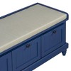 Sapphtopaz Shoe Bench with Storage, Fluted Rectangle Ottoman with 3 Drawers, Retro Storage Bench, Entryway Bench for Living Room, Entryway - 2 of 4
