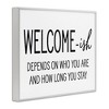 Stupell Industries Welcome-Ish Funny Entryway Sign Casual Humor, 14" x 11" - 3 of 4