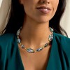 Ross-Simons Italian Multicolored Murrine Murano Glass Oval Bead Necklace in 18kt Gold Over Sterling Size 18 - 2 of 4