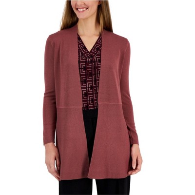 Anne Klein Womens Knit Cardigan Sweater