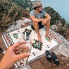 Portable Ramadan Vintage Picnic Mat, Bohemian Style Blanket, For Outdoor Picnic Camping - 3 of 4