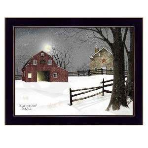 Light in the Stable Framed Wall Art,Modern Home Decor Framed Print for Living Room,Bedroom & Farmhouse Wall Decoration by Billy Jacobs - 1 of 4