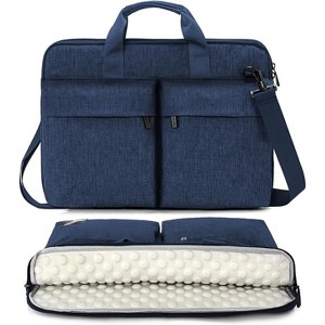 Ultra thin laptop bag 17-17.3", shoulder strap laptop bag, men's and women's laptop bag cover, suitable for general models - 1 of 4