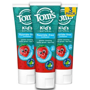 Tom's of Maine Silly Children's Fluoride-Free Toothpaste - 5.1oz