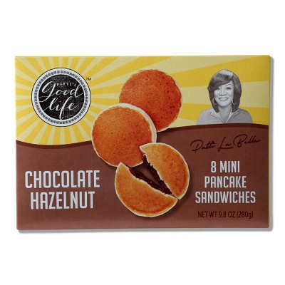 Patti LaBelle Chocolate Hazelnut Frozen Mini Pancake Sandwiches - 9.8oz/8ct