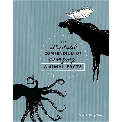 The Illustrated Compendium of Amazing Animal Facts - by  Maja Säfström (Hardcover)