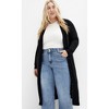 Women's Plus Size Josie Cardigan - black | CITY CHIC - 3 of 4