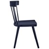 Modway Sutter Modern Farmhouse Wood Dining Chair in Midnight Blue 21 x 21.5 x 32.5 - 3 of 4