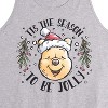Men's - Winnie the Pooh - Tis The Season To Be Jolly Christmas Graphic Tank Top - 2 of 2