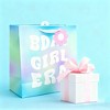 Bows And Sparkles Large Square 'Birthday Girl Era' Birthday Gift Bag with Tag Purple/Blue - 2 of 3