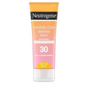 Neutrogena Invisible Daily Defense Sunscreen Lotion - 3 fl oz - 1 of 4