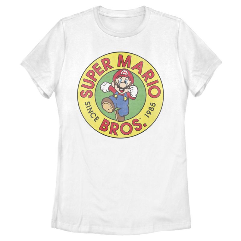 Women's Nintendo Super Mario Since 1985 T-Shirt, 1 of 5