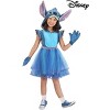 HalloweenCostumes.com Disney Stitch Kids Costume Dress - 4 of 4