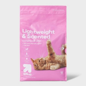 Lightweight Scented Clumping Cat Litter - up&up™ - 1 of 3
