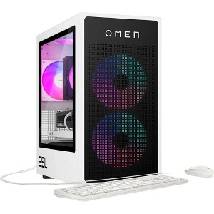 Refurbished: HP OMEN 35L GT16-0344 DT, Ryzen 7 8700F, 16GB, 1TB, RTX 5060 Ti, Windows 11 - Manufacturer Refurbished - 1 of 4