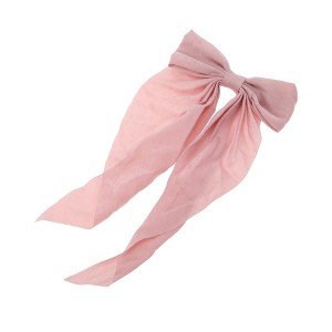 Unique Bargains Bow Ribbon Duckbill Hair Clips Hairdo Clip 1 Pc - 1 of 4