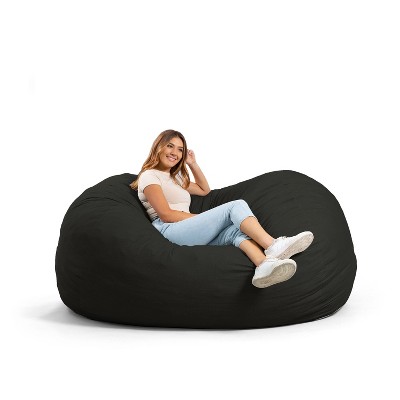 Big Joe Bean Bag Chair with Removeable Cover, Foam Filled, Multiple Sizes and Fabrics, All Ages