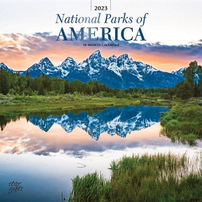 2023 Wall Calendar National Parks - Tf Publishing : Target