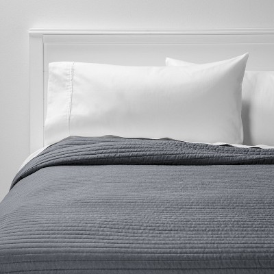 Garment Washed Microfiber Solid Sheet Set - Room Essentials™ : Target