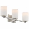 Access Lighting Sienna 3 - Light Vanity in  Brushed Steel - 4 of 4