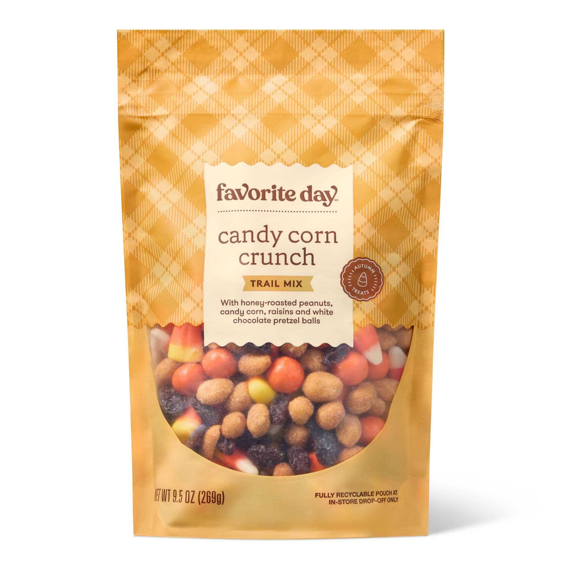 Fall Harvest Candy Corn Crunch Trail Mix - 9.5oz - Favorite Day™