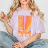 Simply Sage Market Women's Limited Edition Sun Short Sleeve Garment Dyed Tee - 2 of 4
