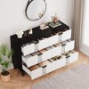 6-Drawer Wooden Dresser – Modern Bedroom Chest with Deep Drawers for Living Room & Hallway - 4 of 4