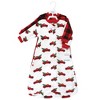 Hudson Baby Plush Long-Sleeve Sleeping Bag, Sack, Wearable Blanket, Christmas Tree Truck, 0-9 Months - 2 of 4
